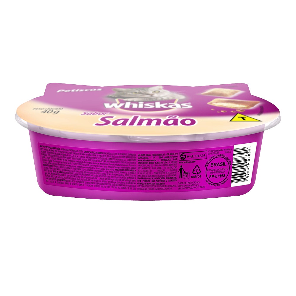 Petiscos para Gatos Adultos WHISKAS® Salmão - 2
