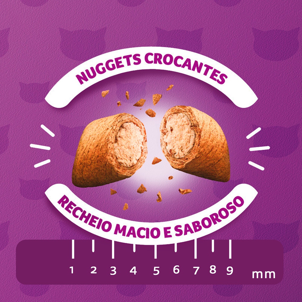 Ração Seca para Gatos Adultos Castrados WHISKAS® Carne - 4