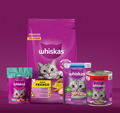 Embalagens Whiskas
