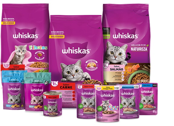 Produtos Whiskas