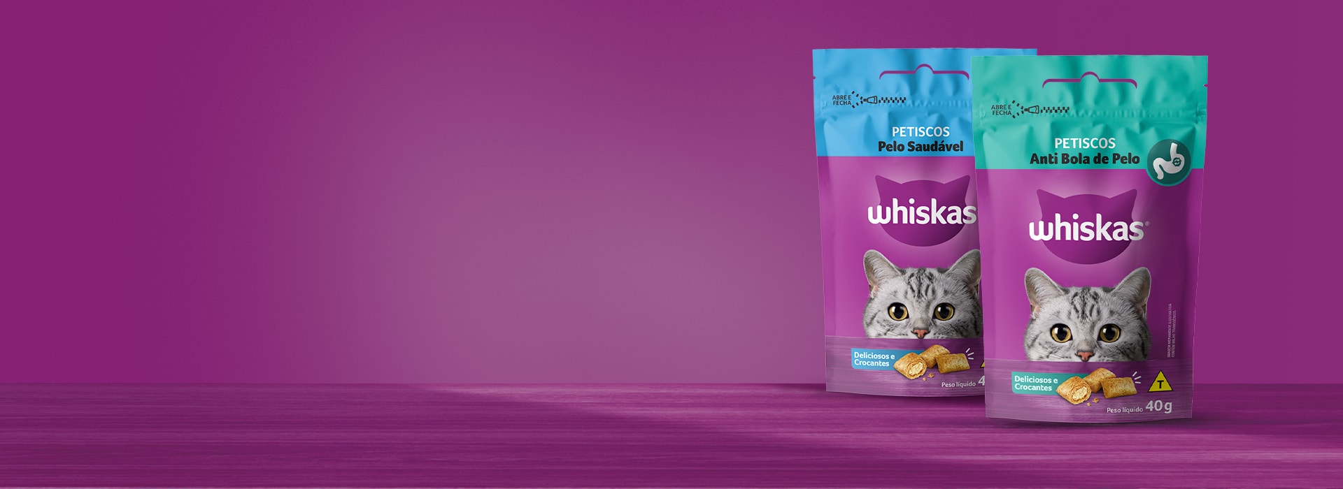 Produto Whiskas Petiscos
